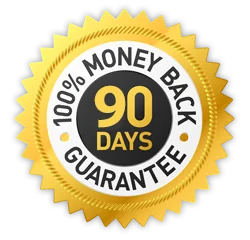 GlycoMute Money Back Guarantee Seal